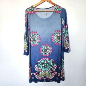 Moa Long Sleeve Dress Size L